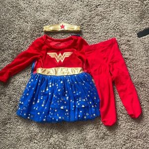 Wonder women baby girl costume